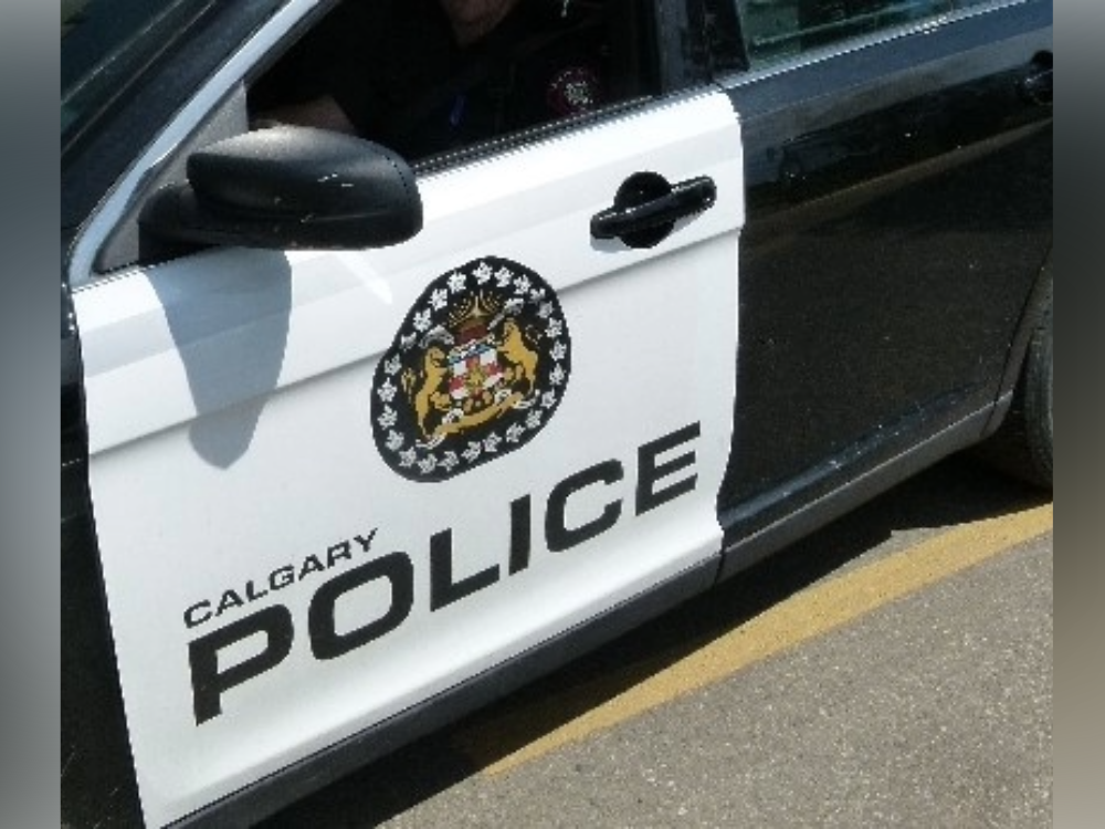 A Calgary police cruiser.
