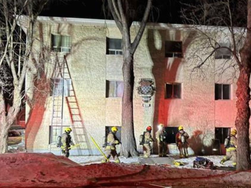 Fire. St. Boniface
