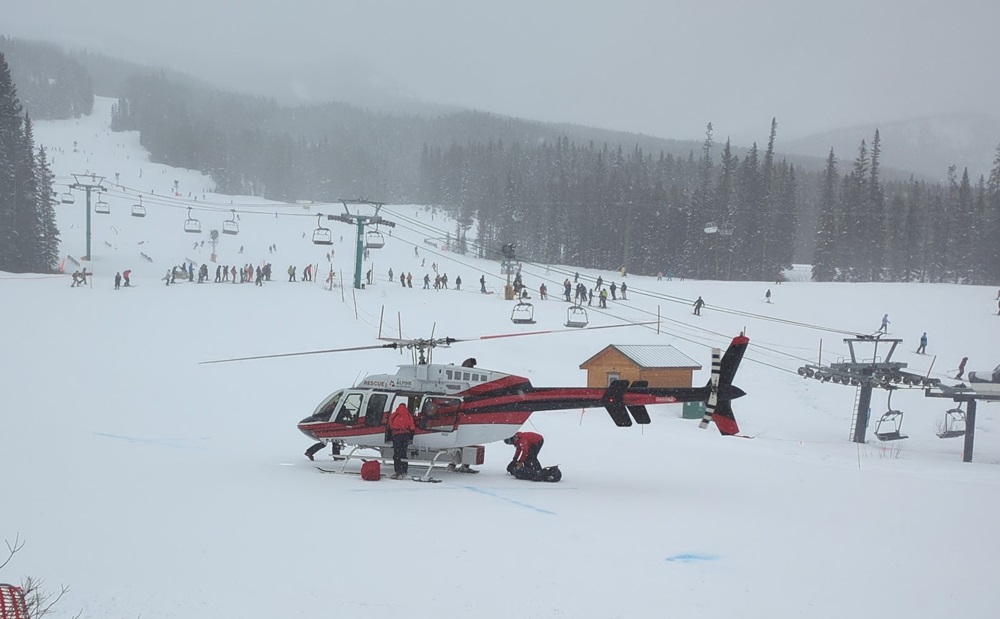 An avalanche near the Lake Louise Ski Resort led to the death of a backcountry skier. Alberta RCMP