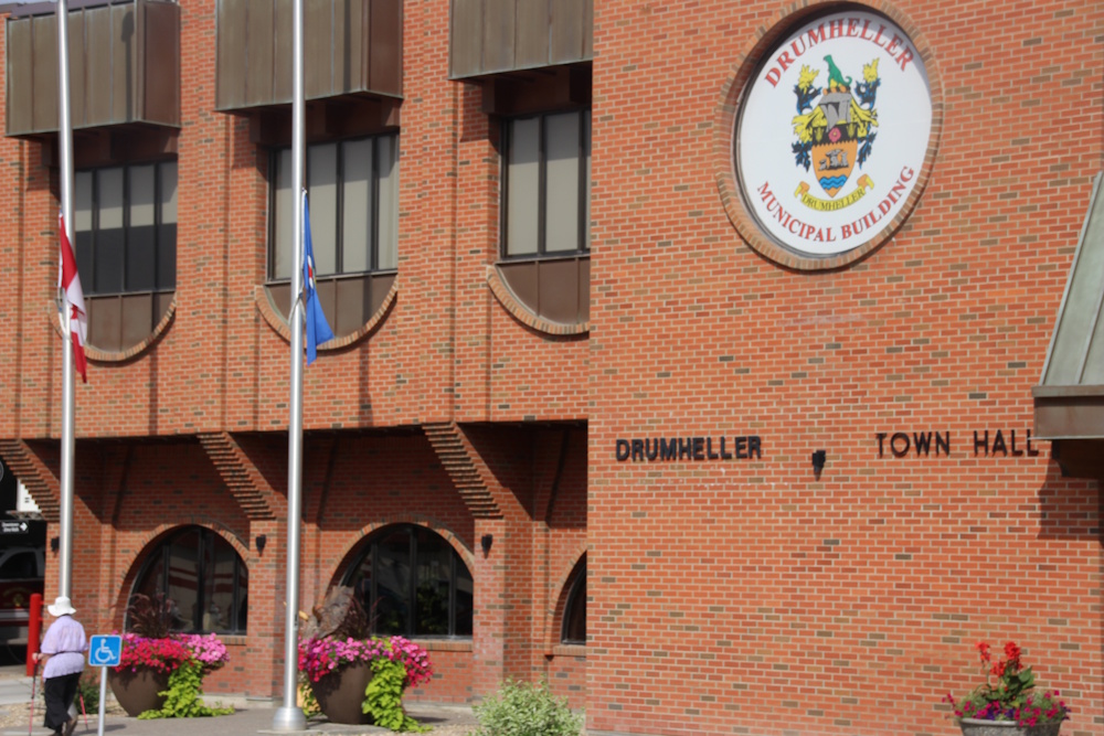 Drumheller Town Hall.