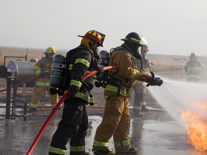 Chestermere Fire Fighters.