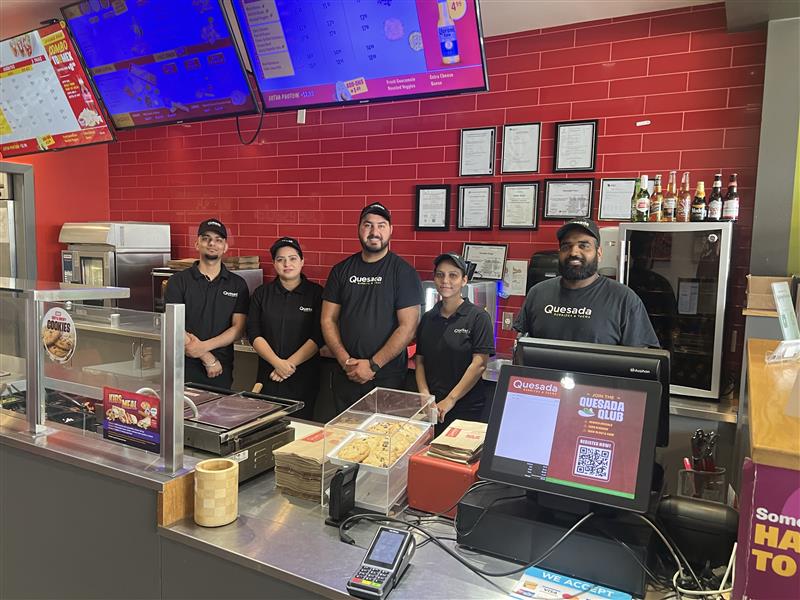 Staff at Quesada.