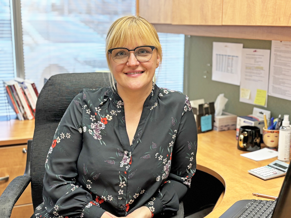 Olesja Scwabauer, new Program Director at Eastman Immigrant Services, Steinbach