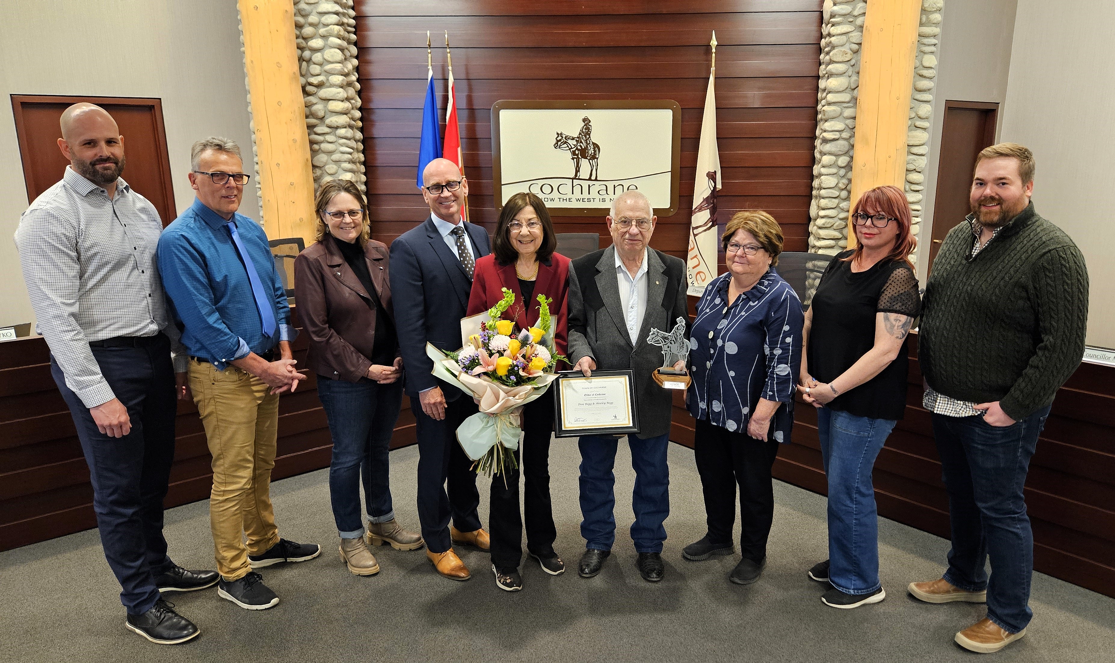 Don & Shirley Begg Order of Cochrane