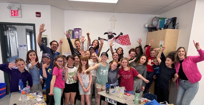 classoom of the month kids students teacher party prize win