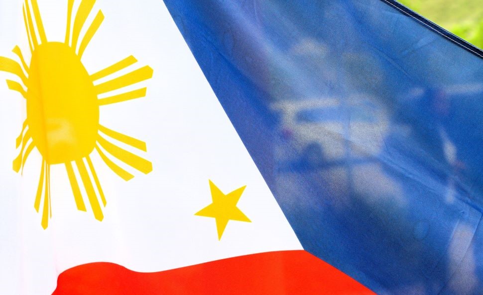 Filipino flag section