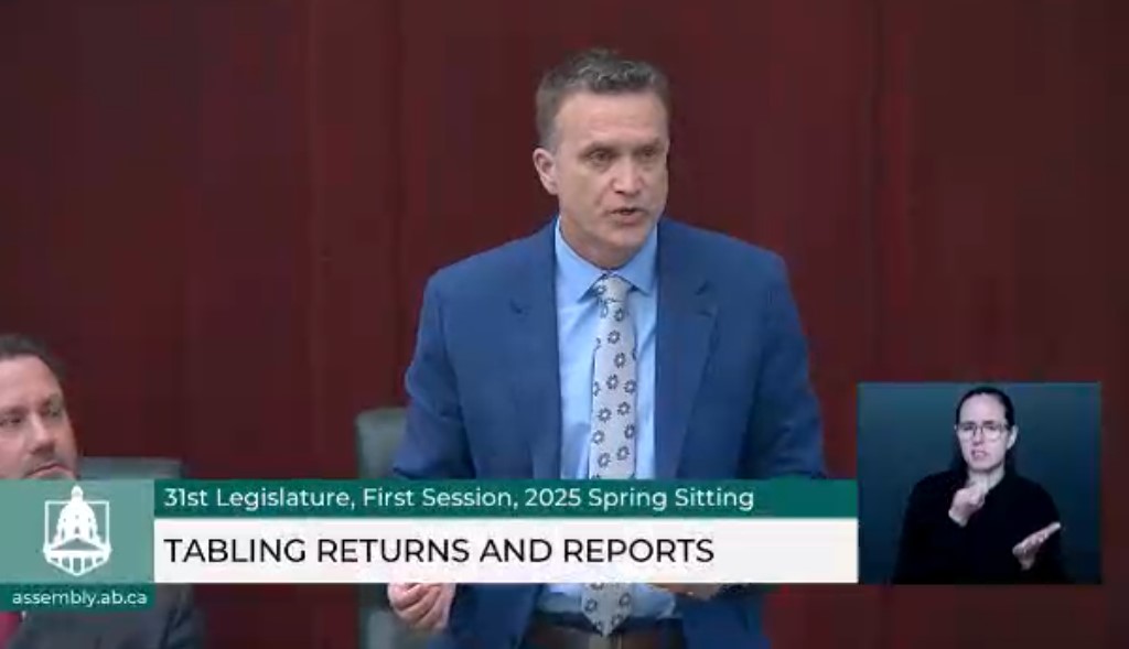 Peter Guthrie in assembly