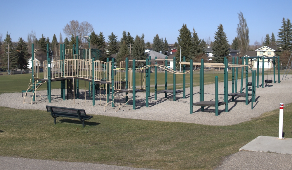 The playground at Howard Park.