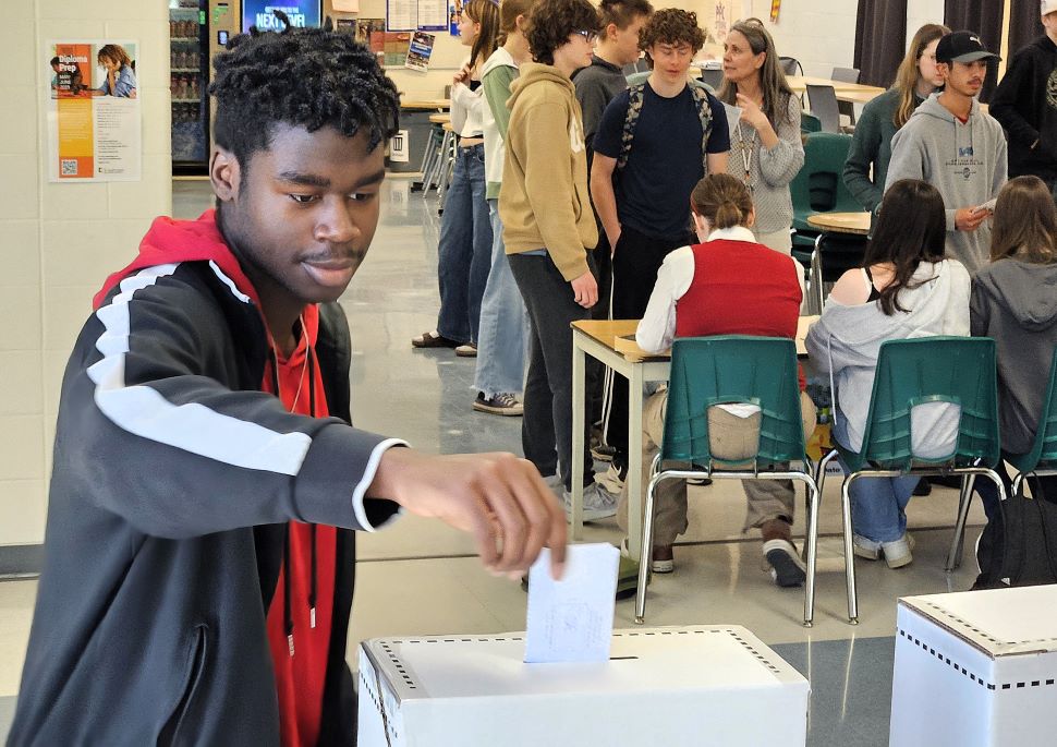 Student Vote St Tims Cochrane