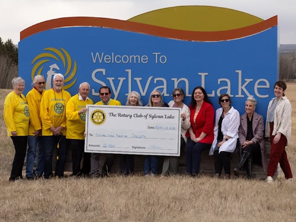 Sylvan Lake Theatre donation
