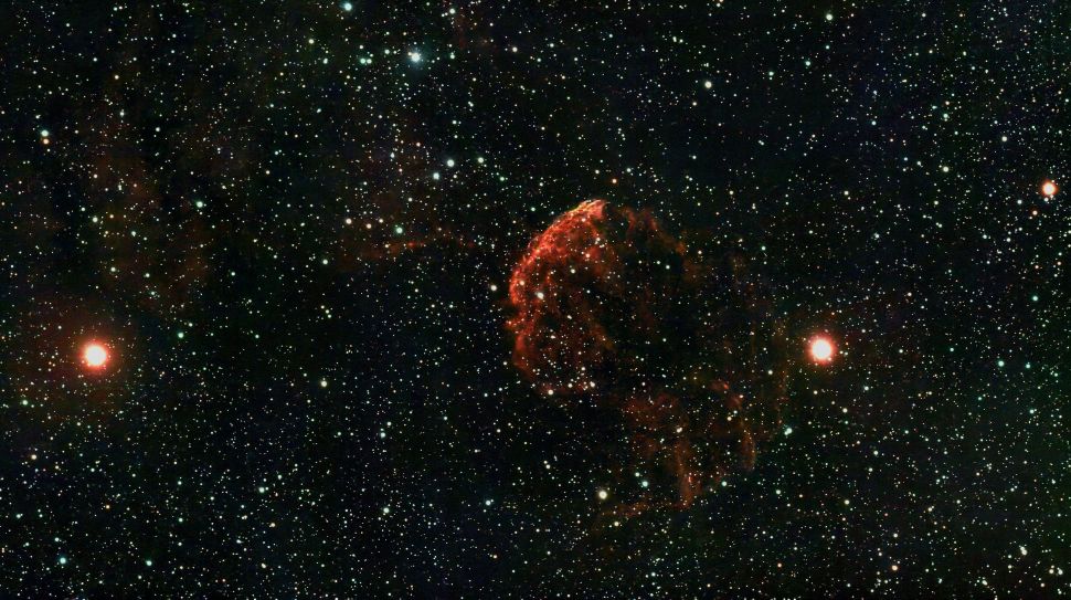 A photo of deep space.