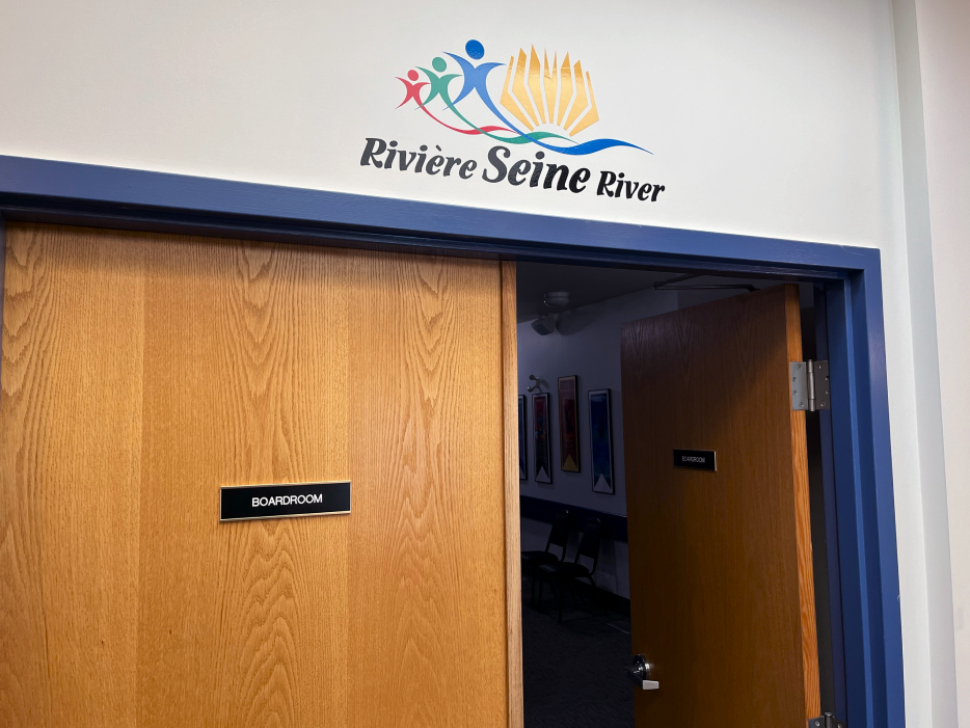 srsd board office with door open