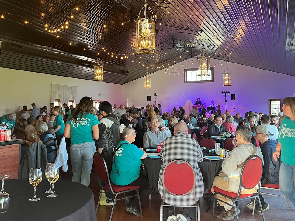 Community fills hall for Coffee for a Cause Fundraiser