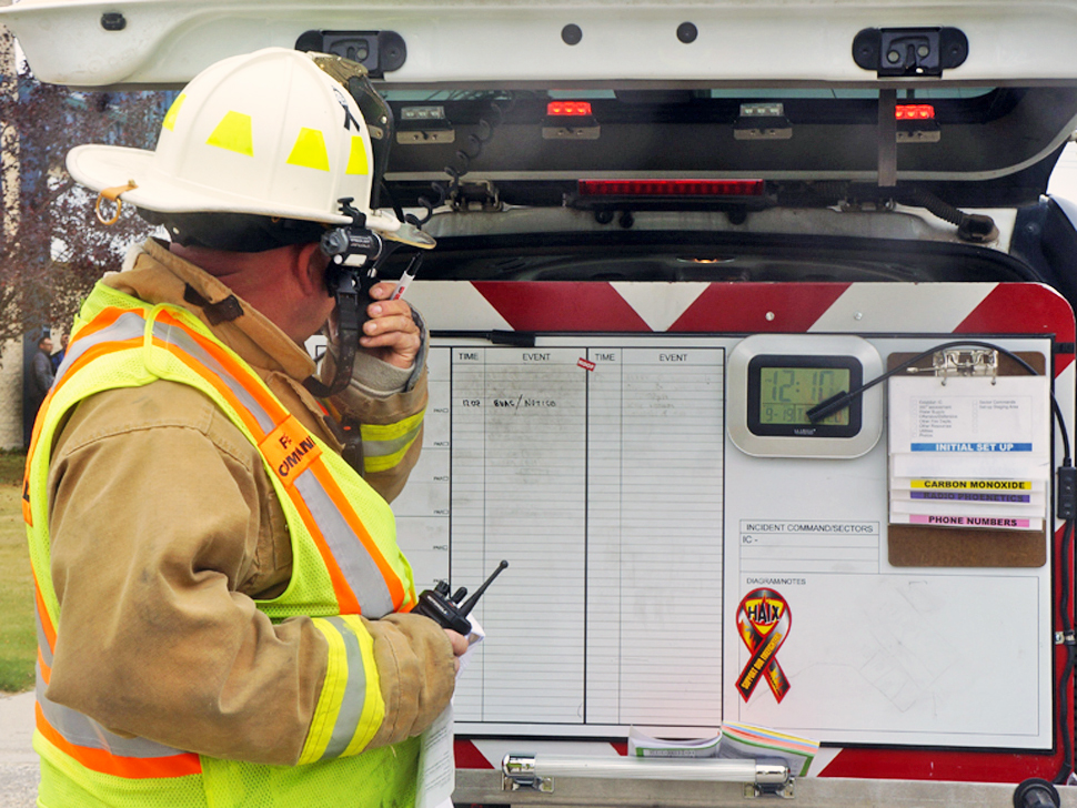 A mock disaster was held in Steinbach in 2017 (Goldenwest)