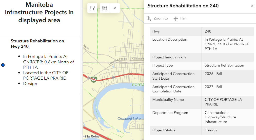 Overpass construction timeline