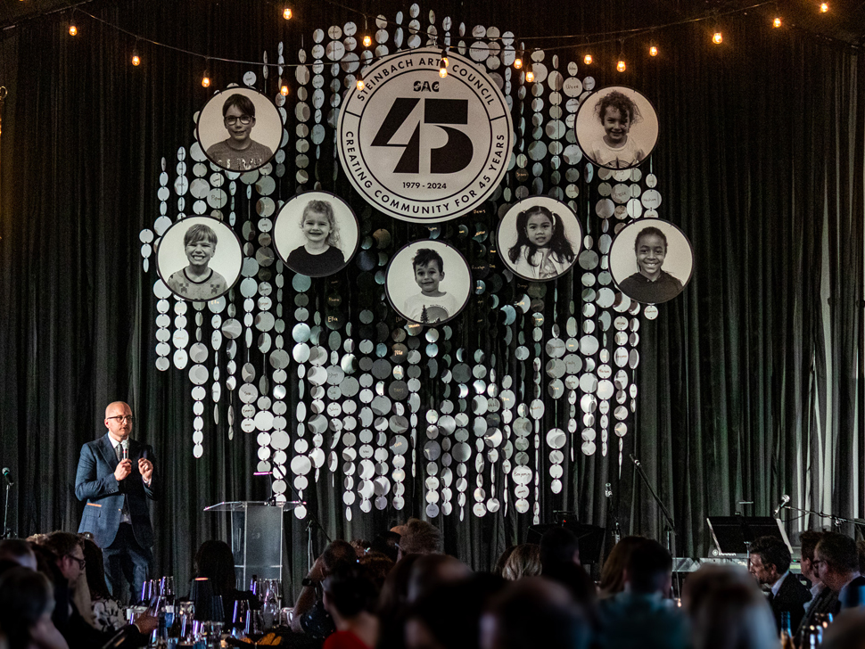 Celebrating 45 years of a creative community; remembering the past, celebrating the present and future at Gala Friday night.