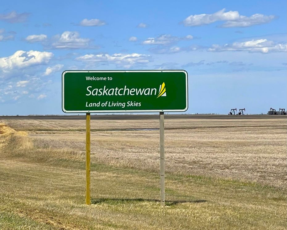 WELCOME TO SASKATCHEWAN (Larissa McEwen)