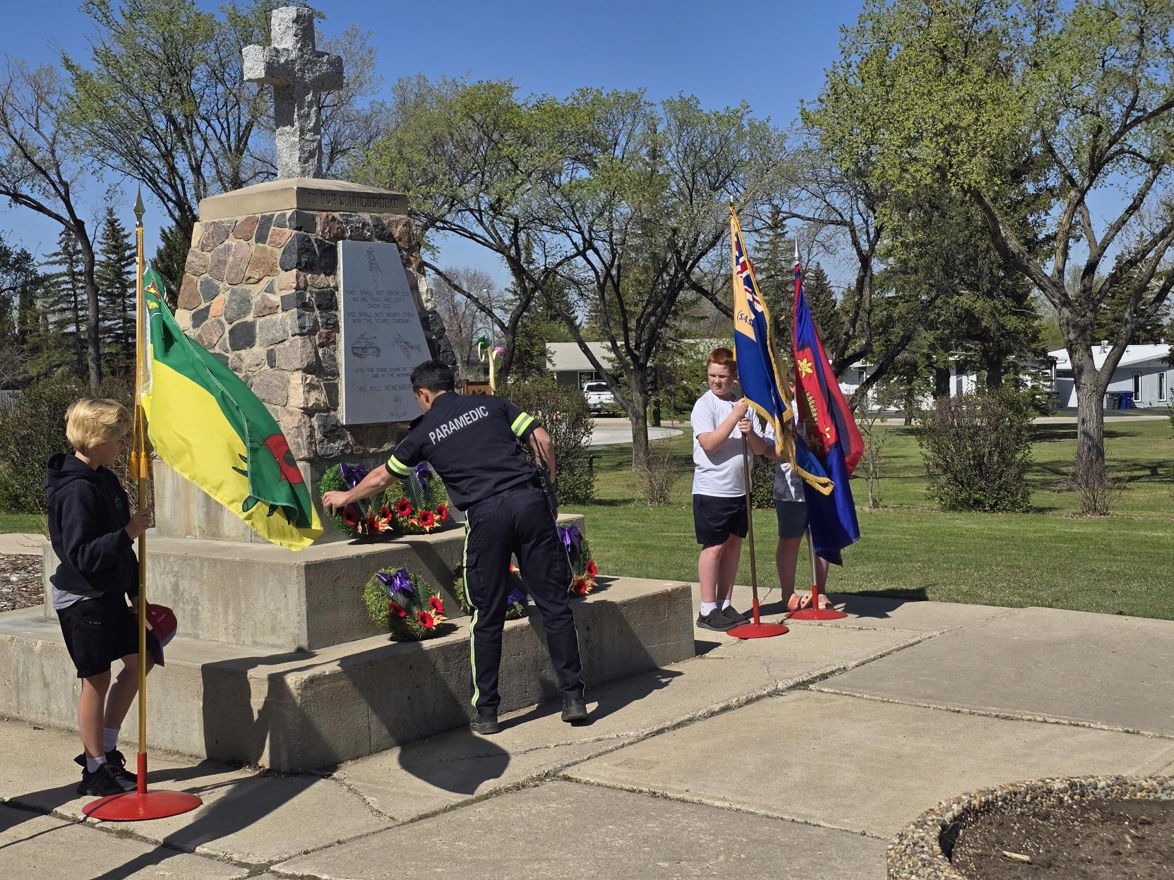 Laying of the wreaths