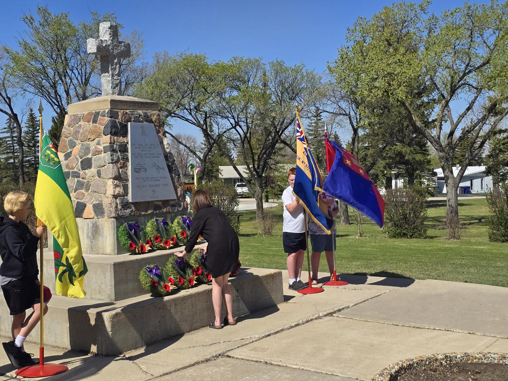 Laying of the wreaths