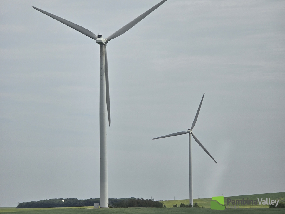 a picture of a wind turbine