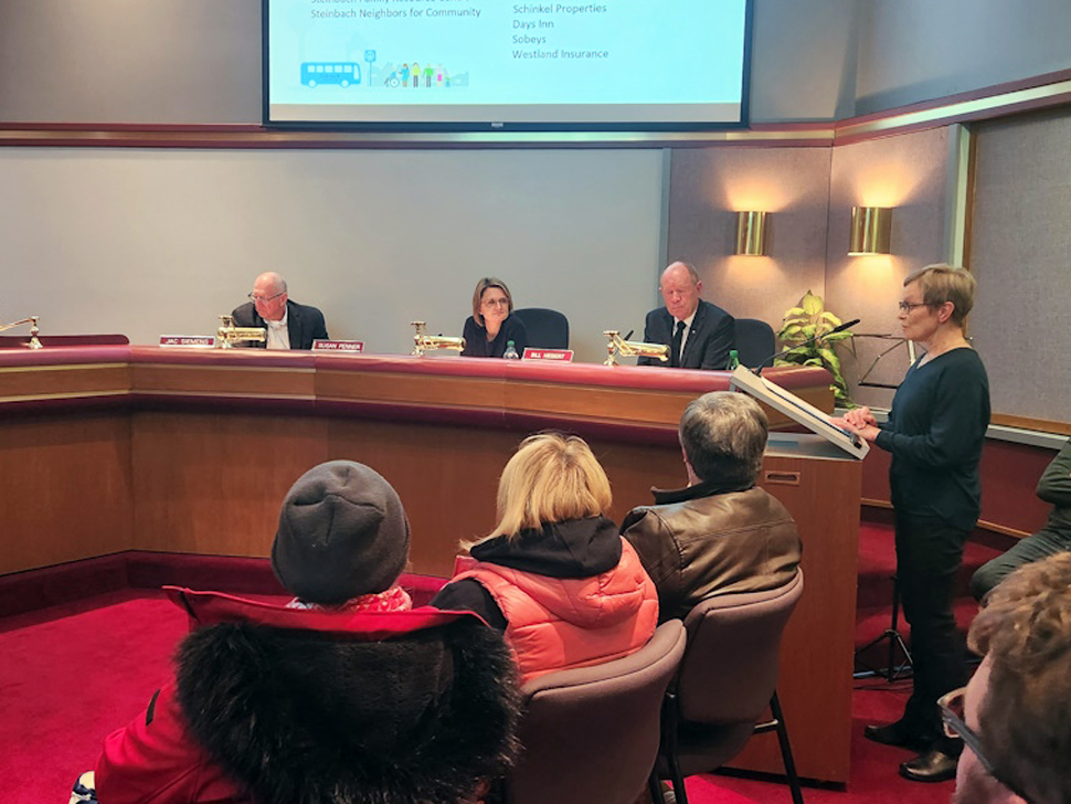 Gay Boese, of the South East Equity Coalition speaking before City Council in 2024.