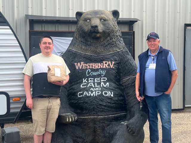 Western RV GP coffee break winners