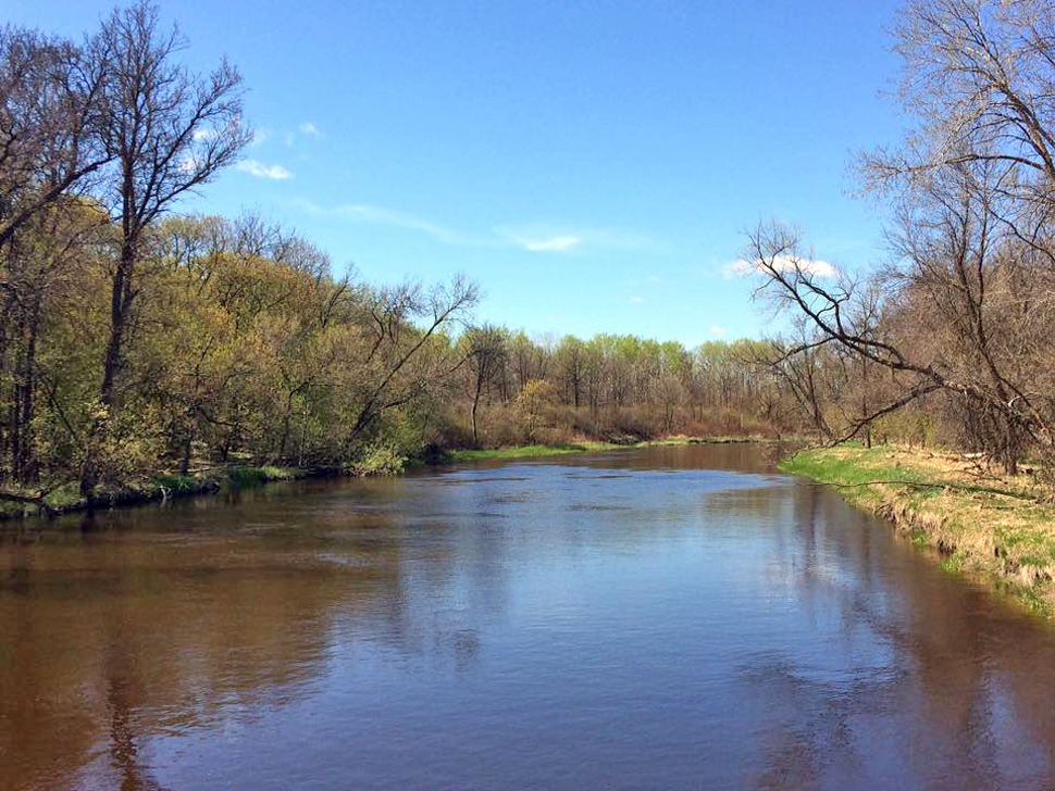 Roseau River near Gardenton, MB (Sunrise Tourism/Facebook)