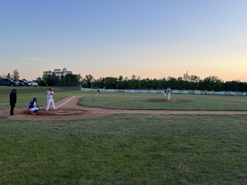 A shot of the Wednesday night ball game. (photo courtesy of Andrew McCormack)