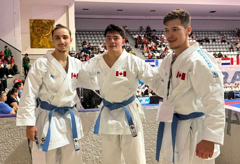Cochrane pan american karate medalists 2025
