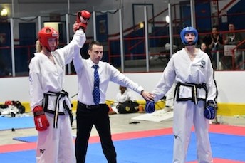 Andrea Raab taekwon-do champion