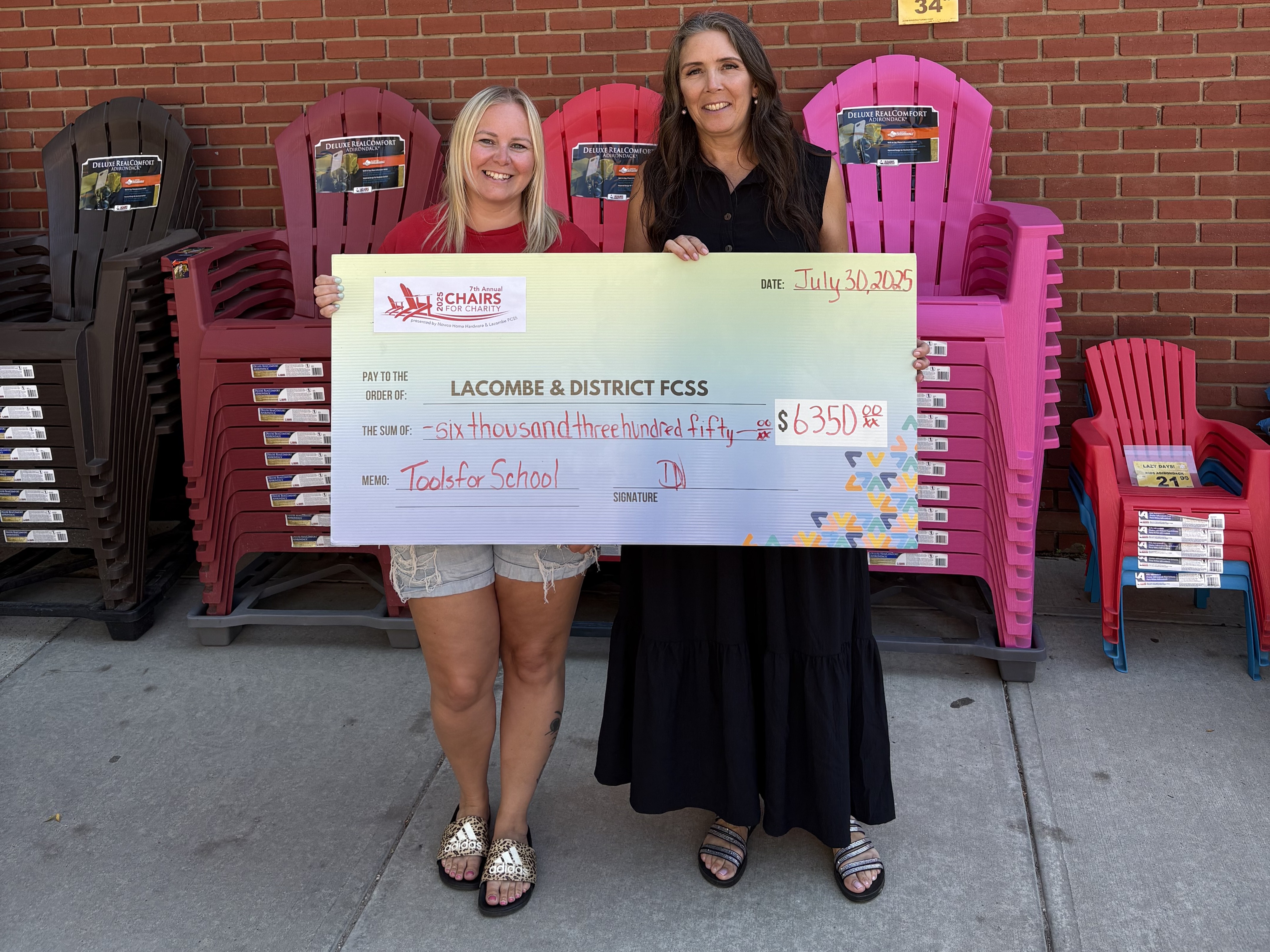 chairs for charity