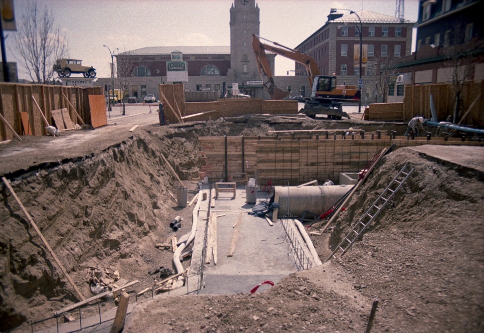 The Tunnels of Moose Jaw celebrates 25 years in 2025 (Pictures from the original construction supplied by Bobby Hill)
