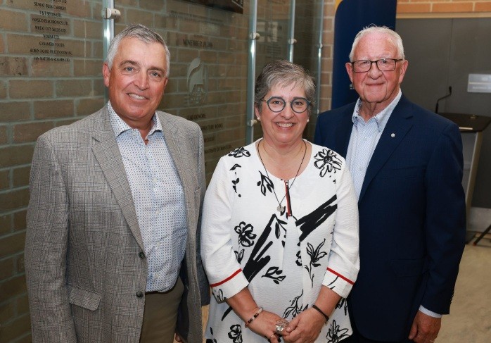 2025 Certificate of Merit recipients Fred Greig, Cathey Day and Kim McConnell