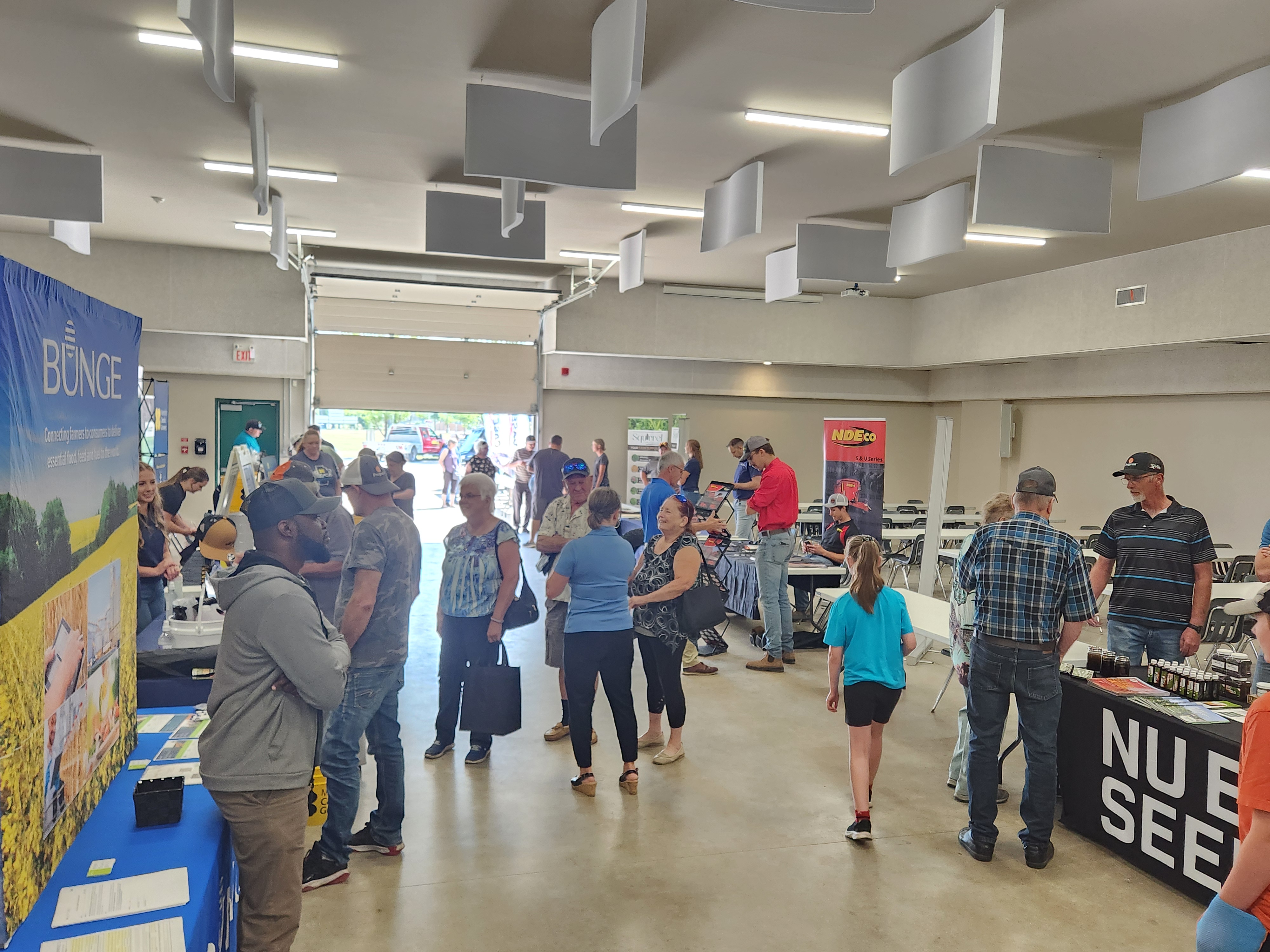 MNP hall at 11:00 A.M., people started gathering inside.  PortageOnline/ Tristen Sokolosky