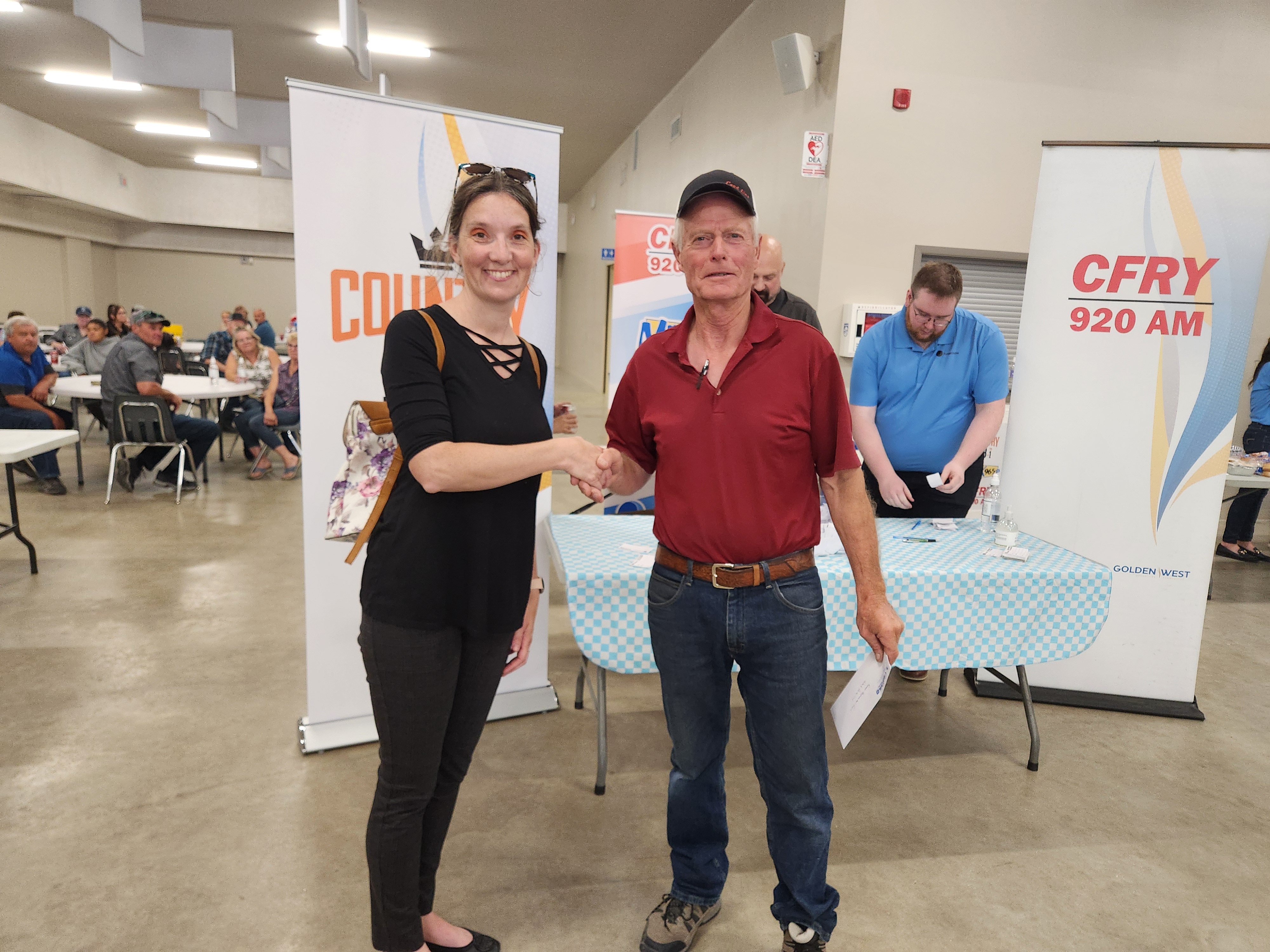 CraigDunn's draw winner. PortageOnline/ Tristen Sokolosky