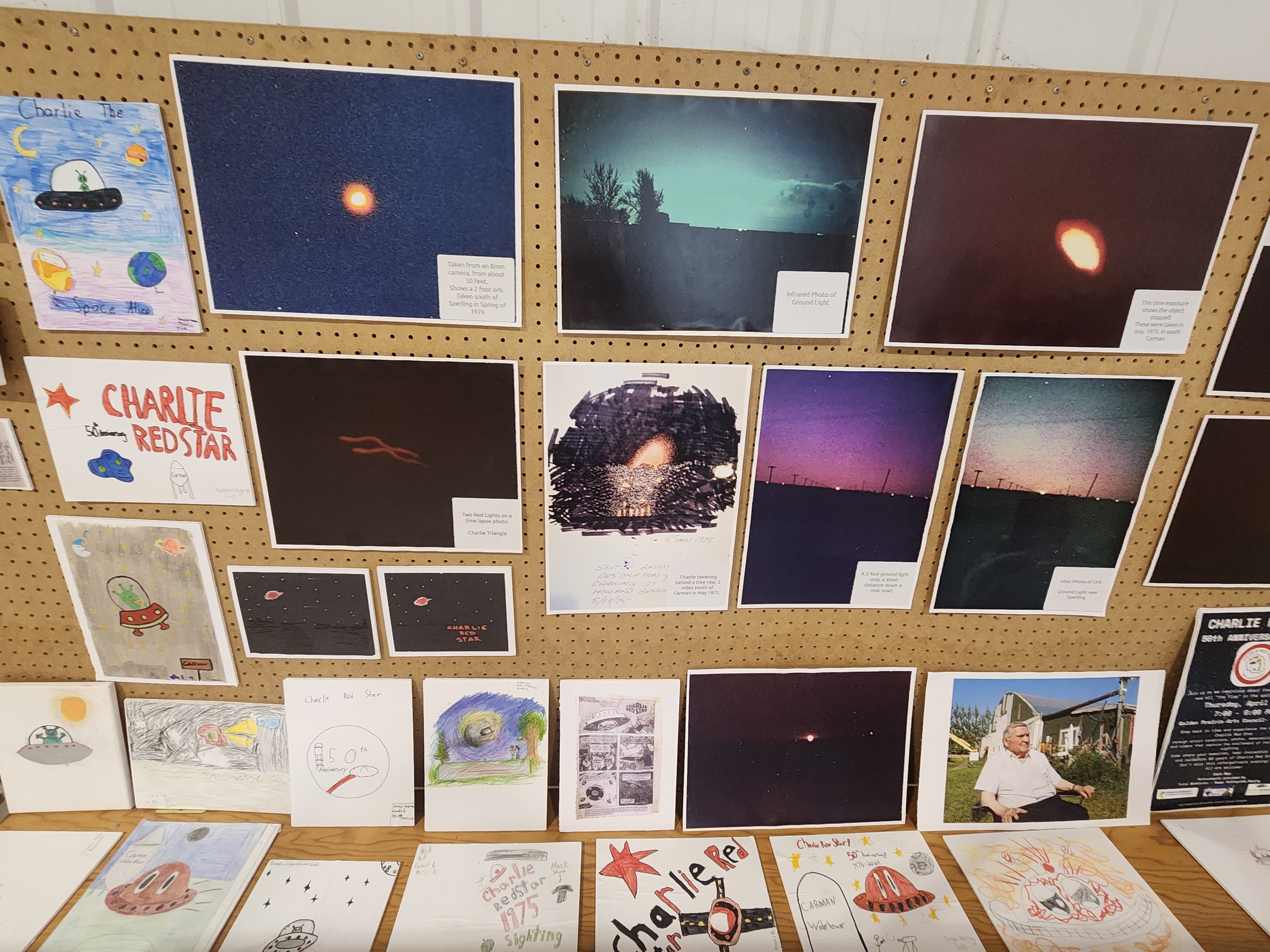 Exhibit Hall at the Carman Fair, showing off creative displays ranging from all different styles of art. PortageOnline/ Tristen Sokolosky