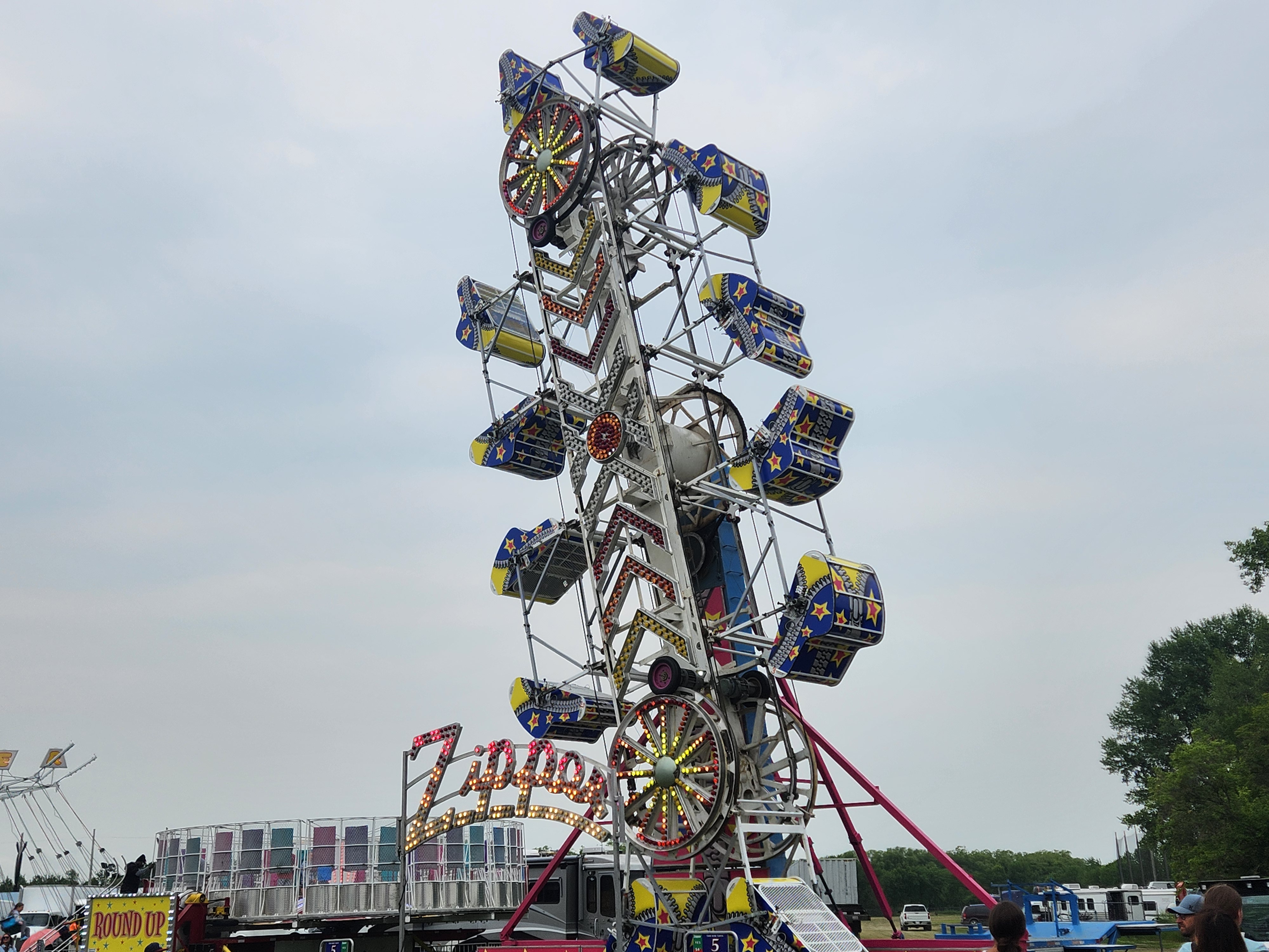 The Midway rides at the Carman fair. PortageOnline/ Tristen Sokolosky