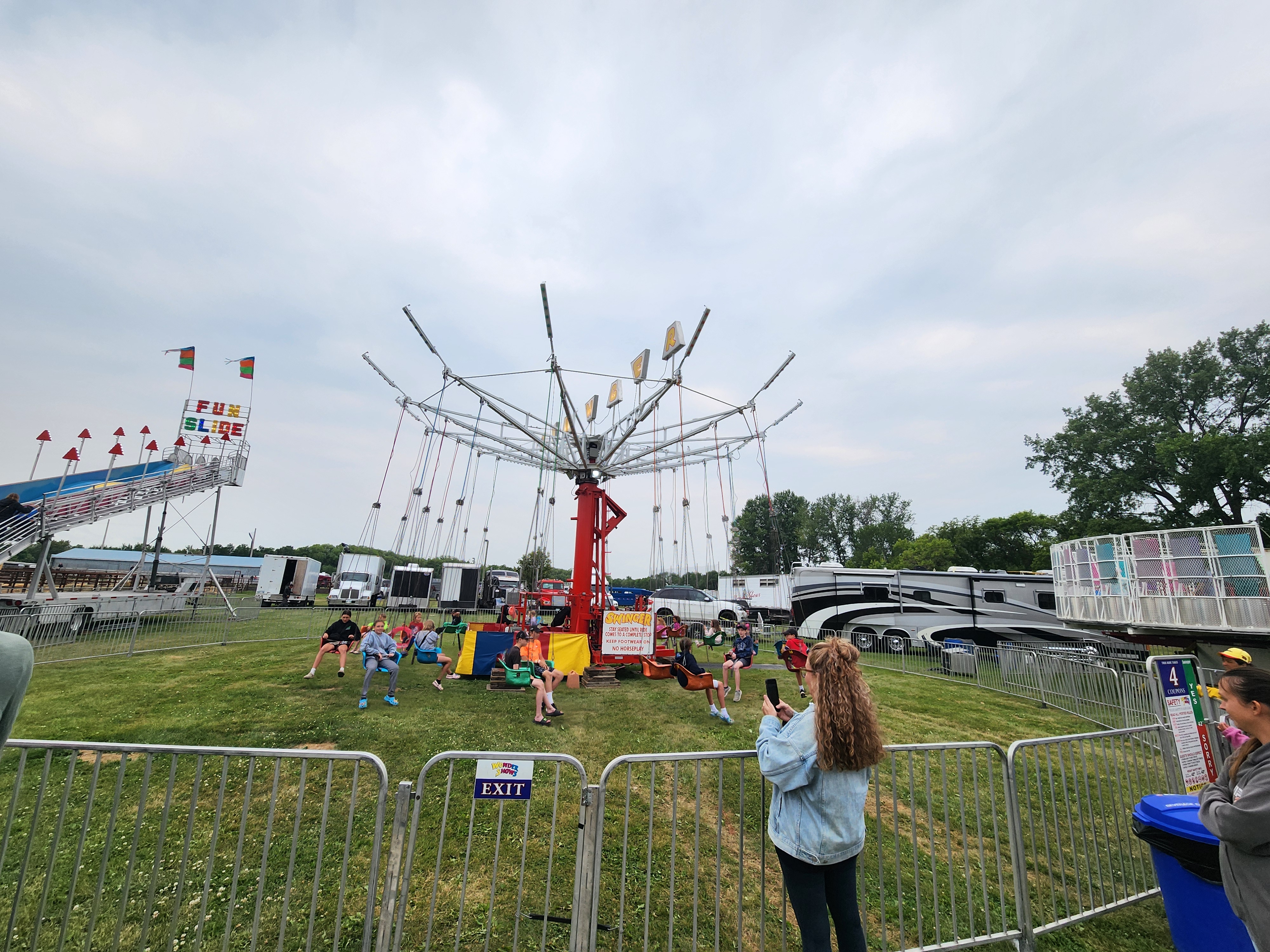 The Midway rides at the Carman fair. PortageOnline/ Tristen Sokolosky