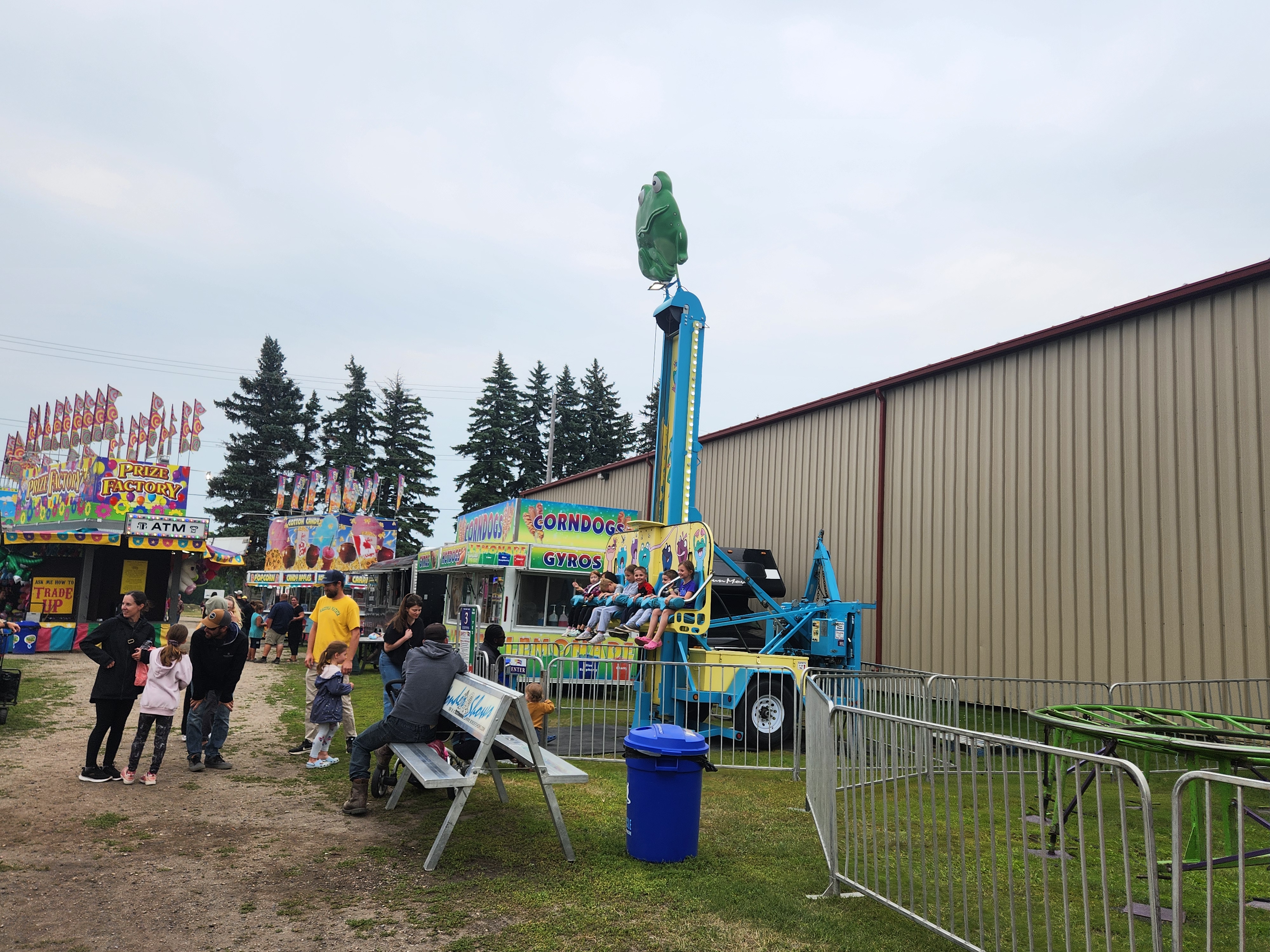 The Midway rides at the Carman fair. PortageOnline/ Tristen Sokolosky