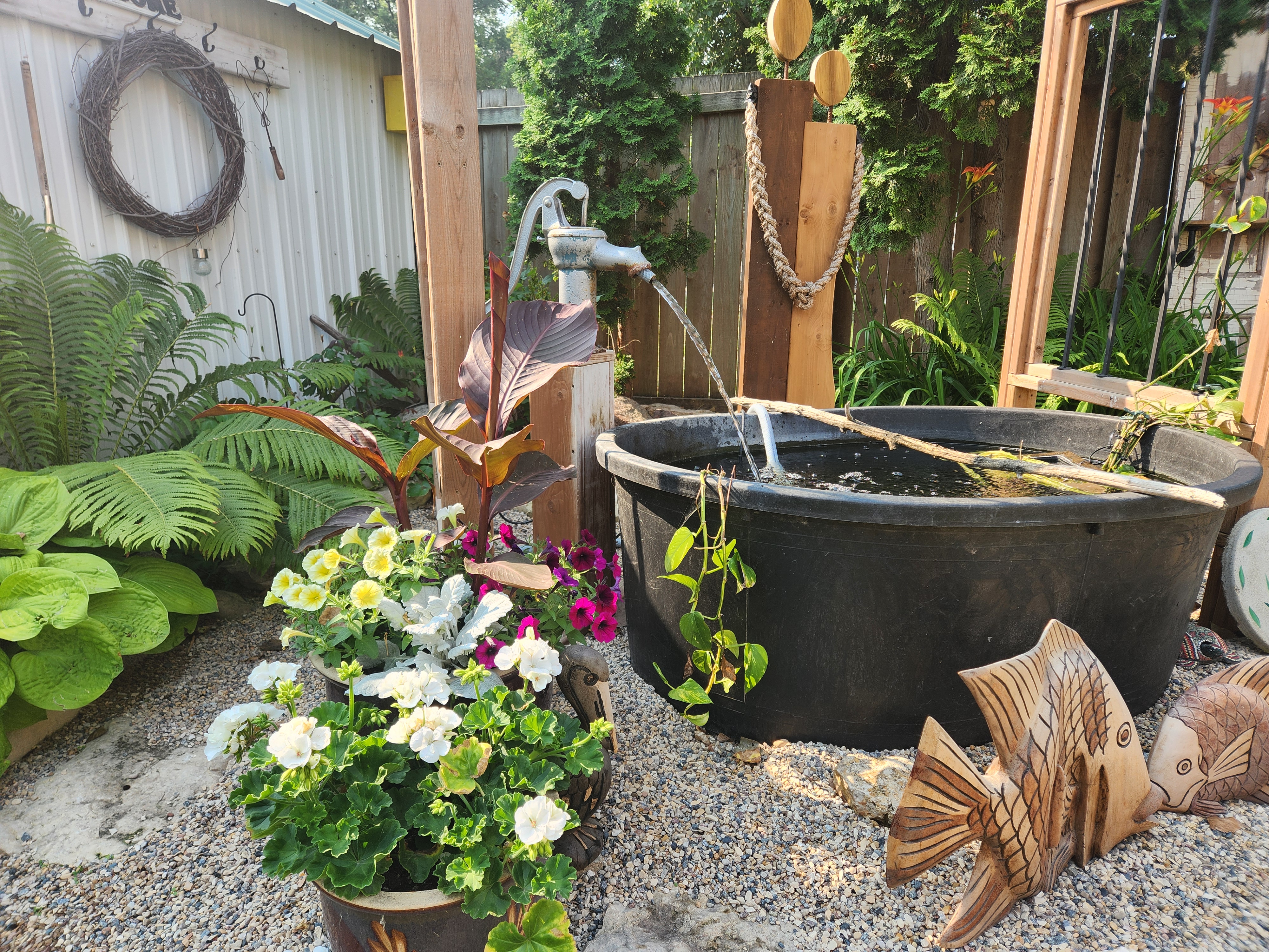Flowers arranged decoratively. PortageOnline/ Tristen Sokolosky