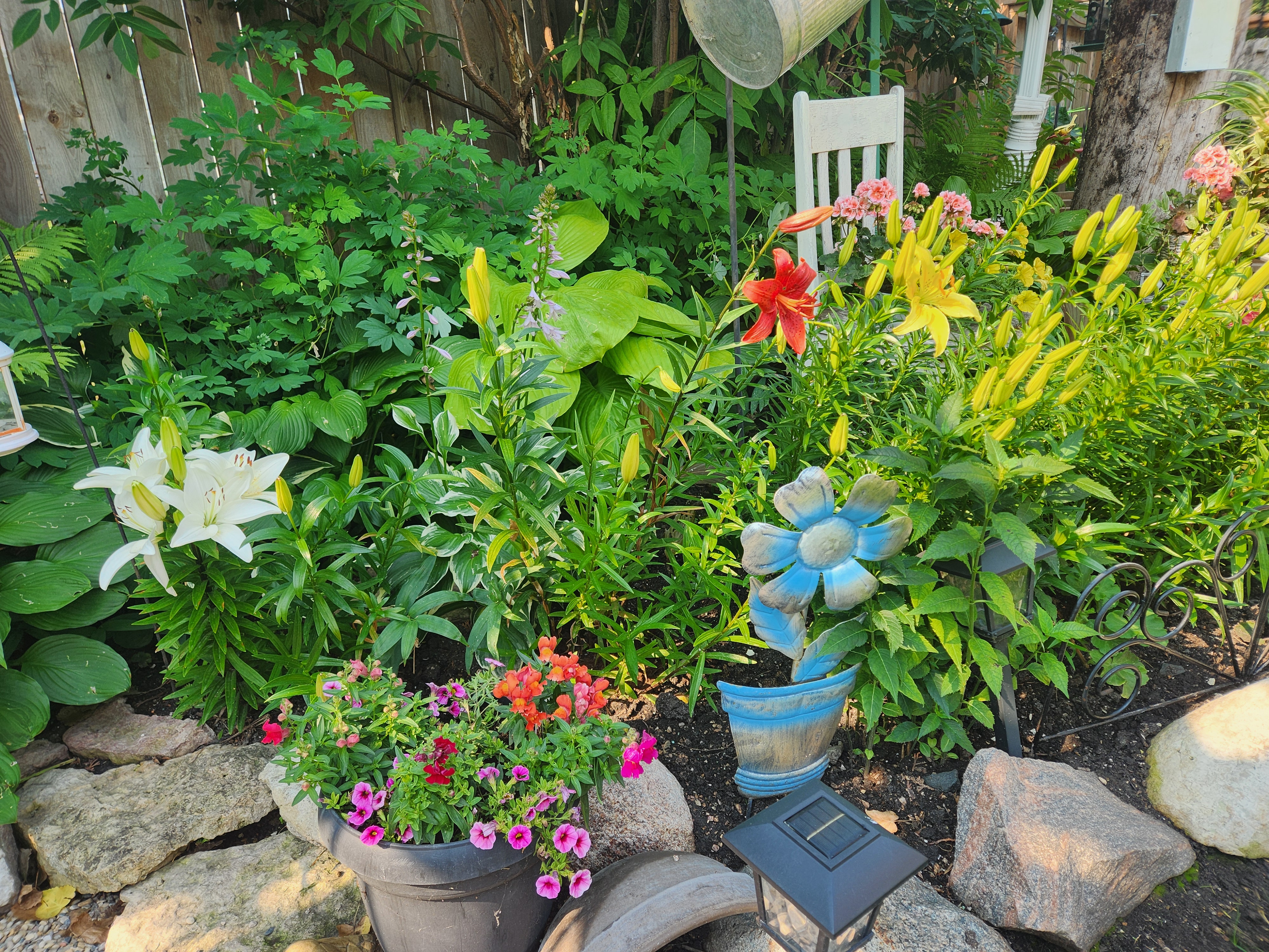 Flowers arranged decoratively. PortageOnline/ Tristen Sokolosky