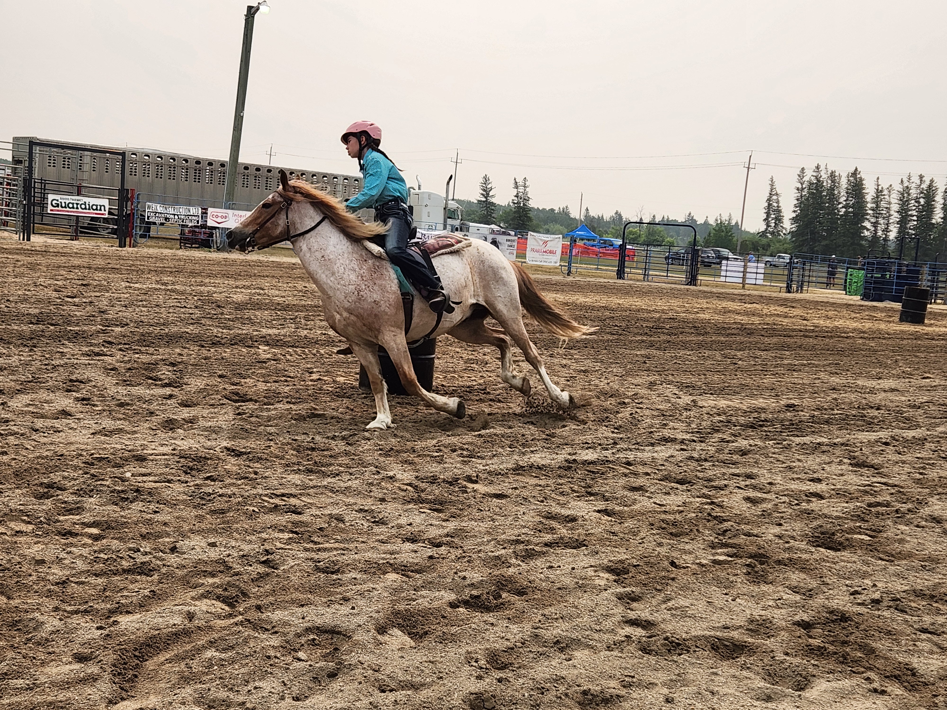 Burn n' Turn was a Morning delight to watch for families. PortageOnline/ Tristen Sokolosky