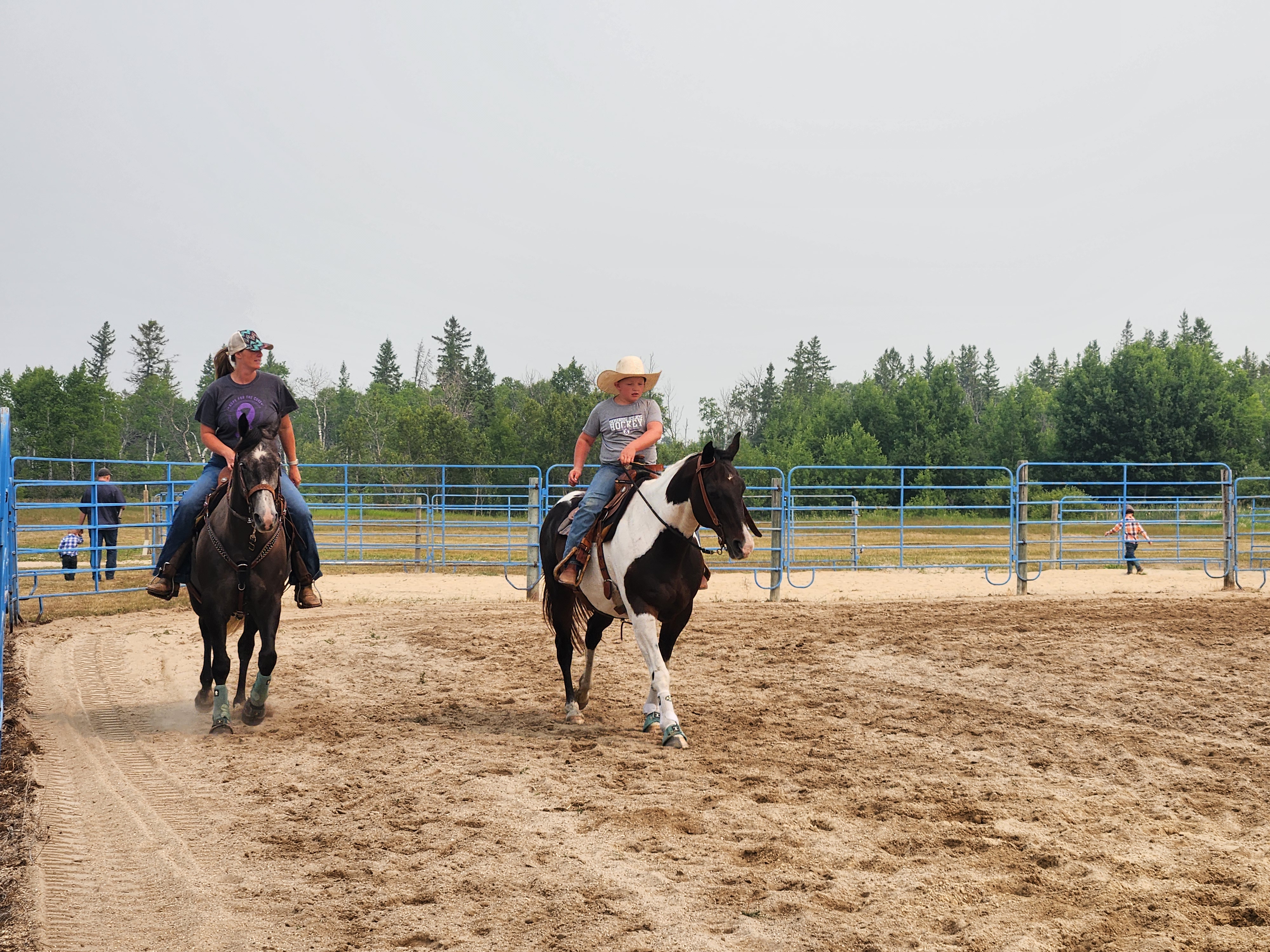 Burn n' Turn was a Morning delight to watch for families. PortageOnline/ Tristen Sokolosky
