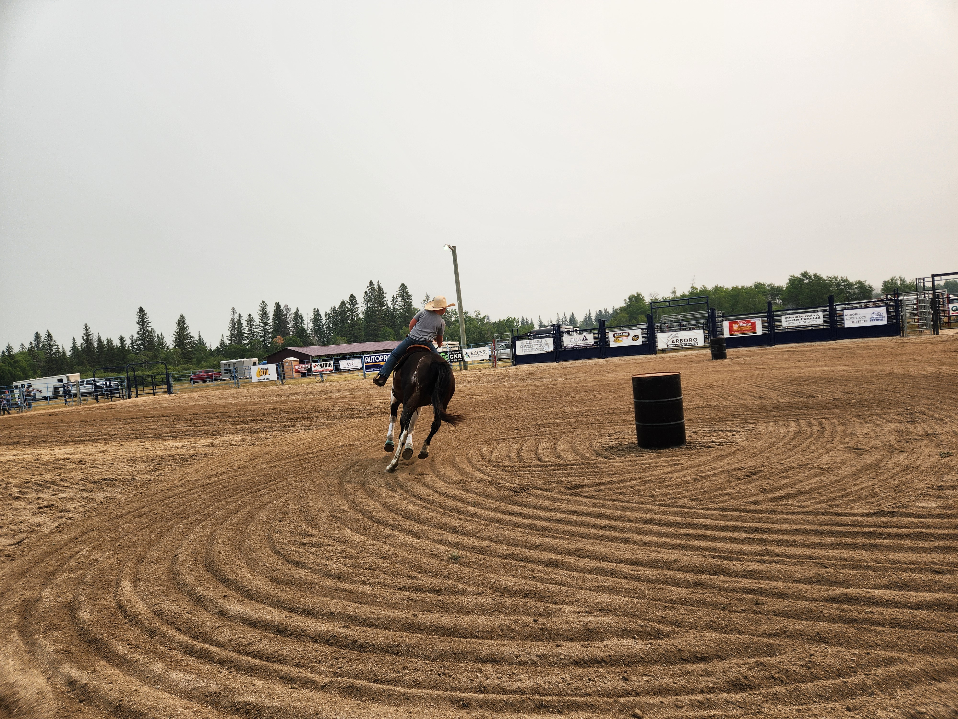 Burn n' Turn was a Morning delight to watch for families. PortageOnline/ Tristen Sokolosky