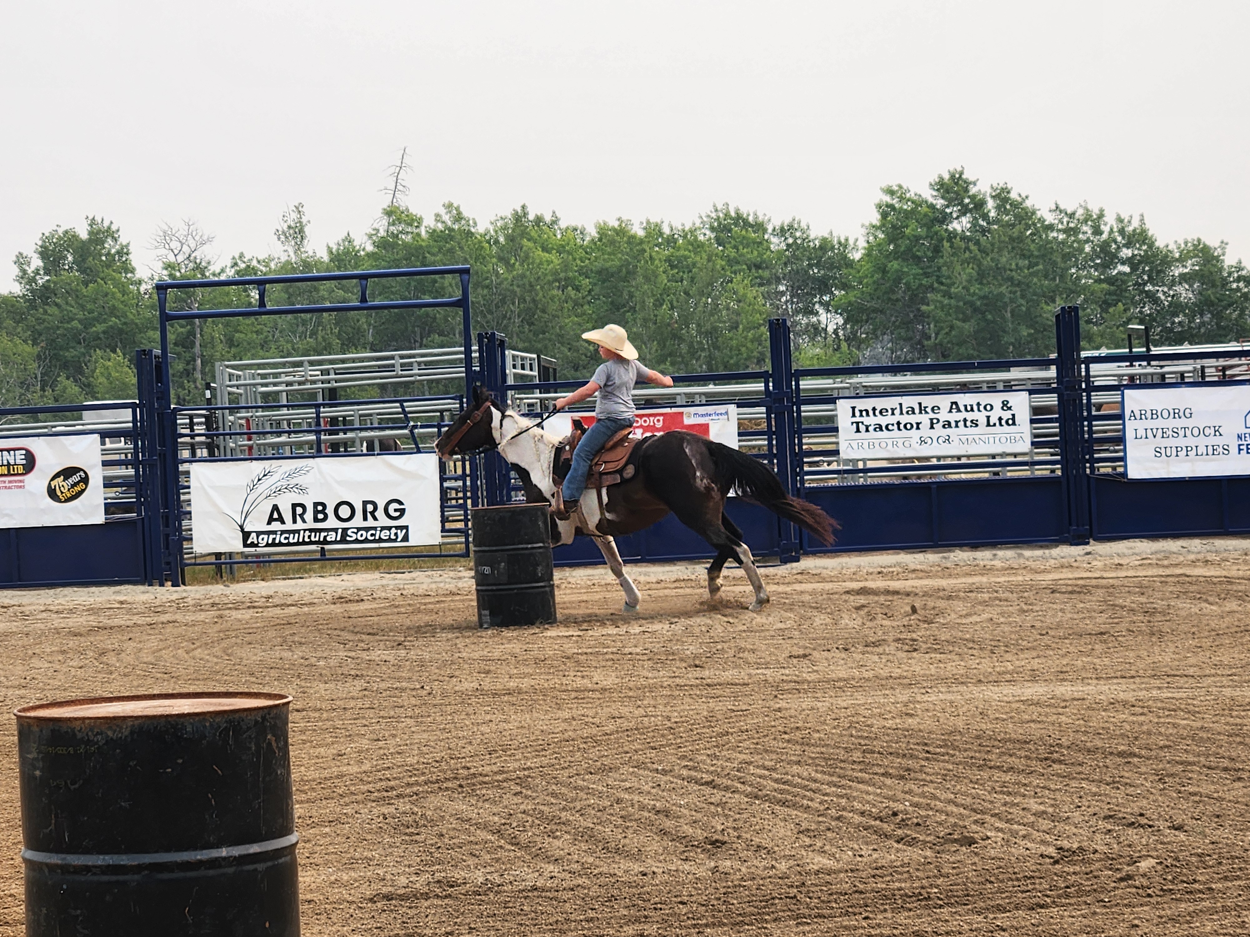 Burn n' Turn was a Morning delight to watch for families. PortageOnline/ Tristen Sokolosky
