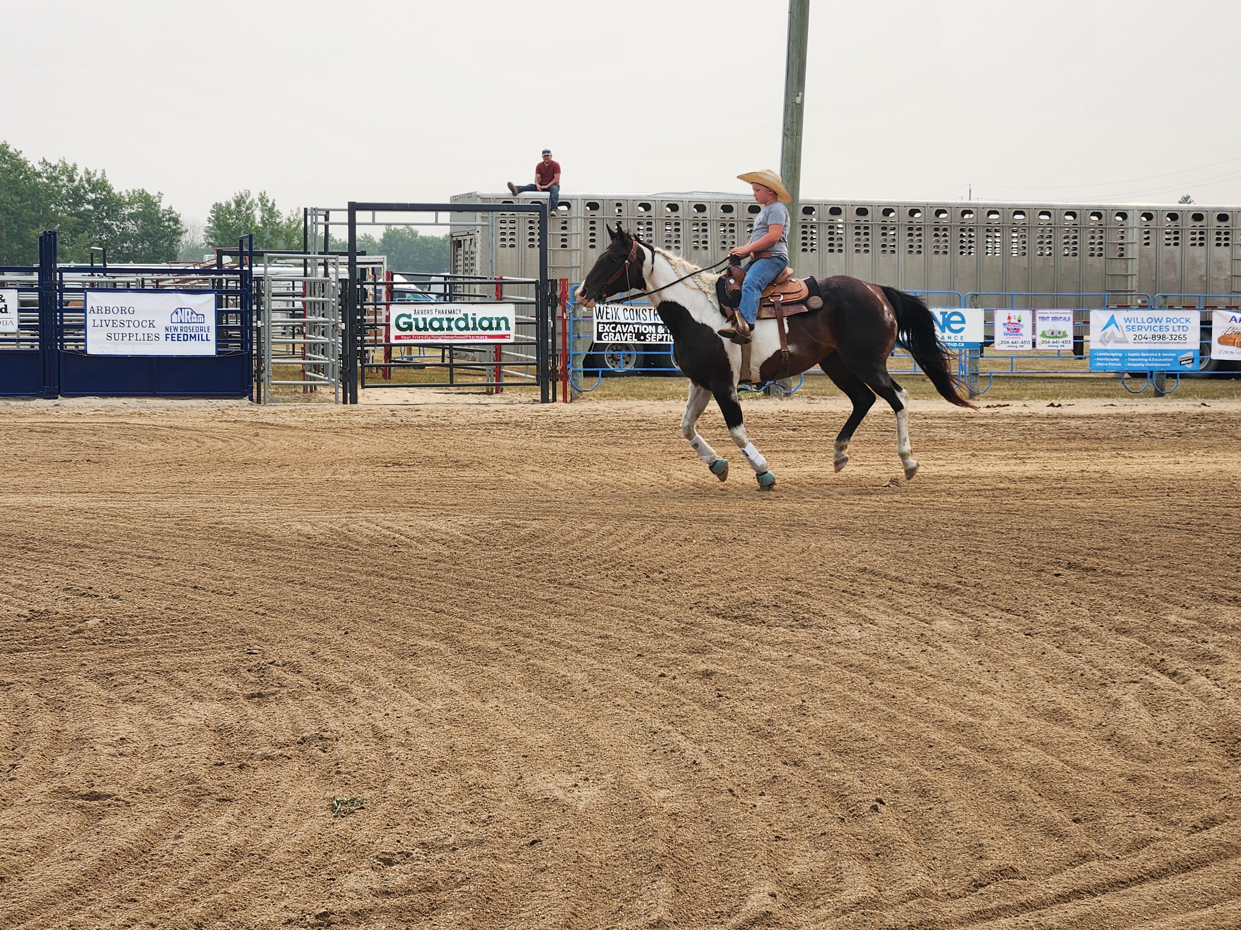 Burn n' Turn was a Morning delight to watch for families. PortageOnline/ Tristen Sokolosky