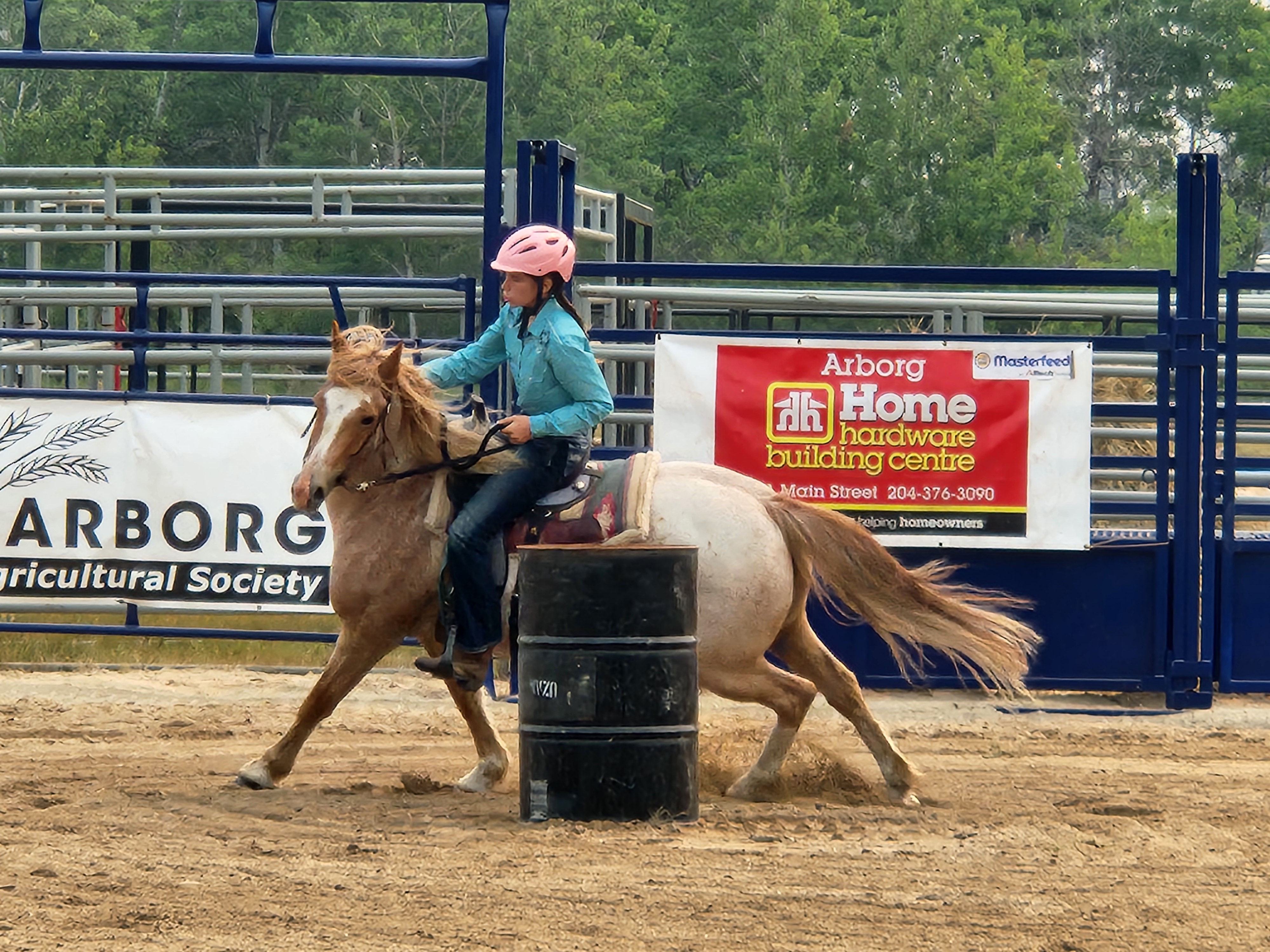 Burn n' Turn was a Morning delight to watch for families. PortageOnline/ Tristen Sokolosky