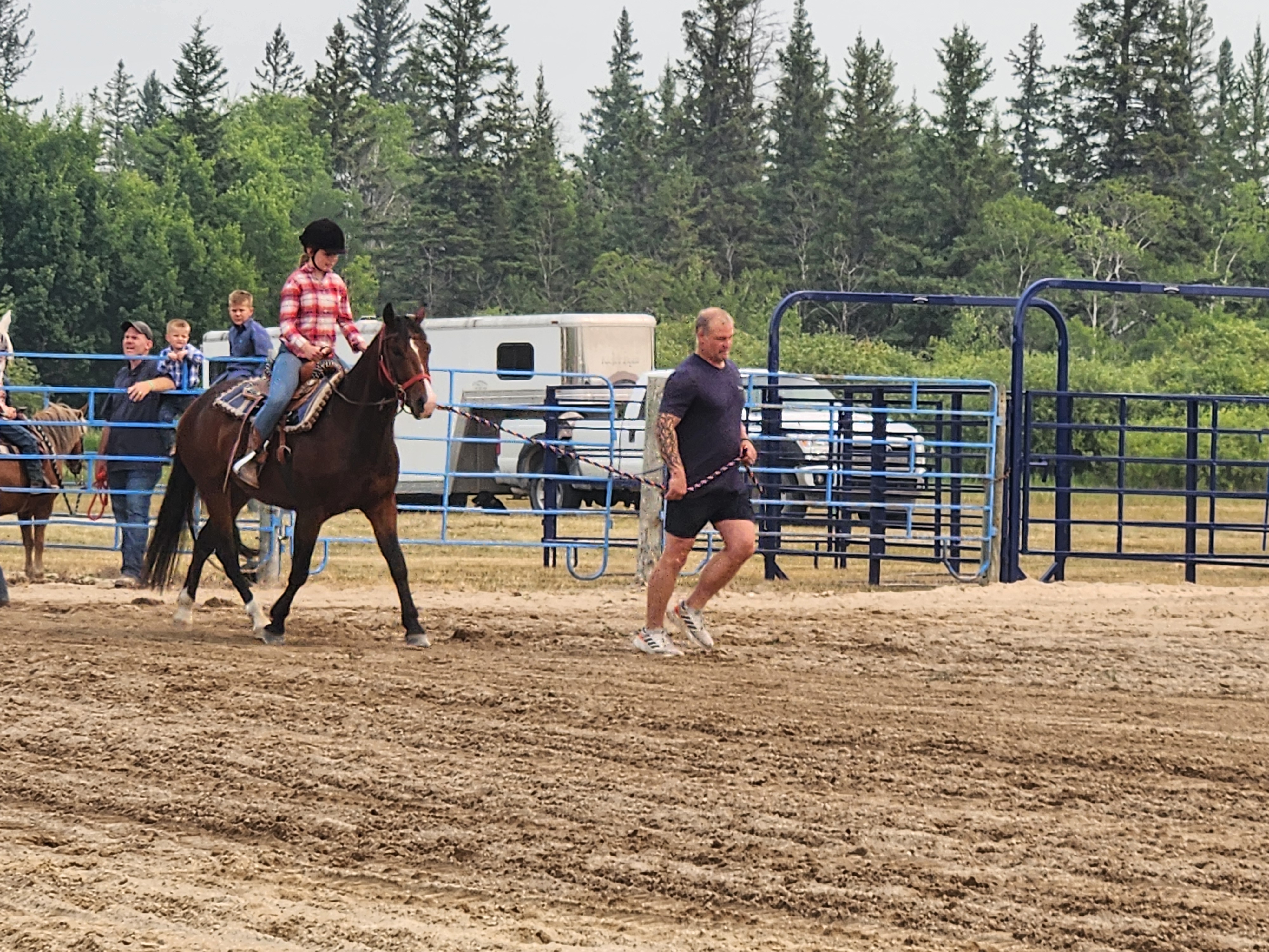 Burn n' Turn was a Morning delight to watch for families. PortageOnline/ Tristen Sokolosky
