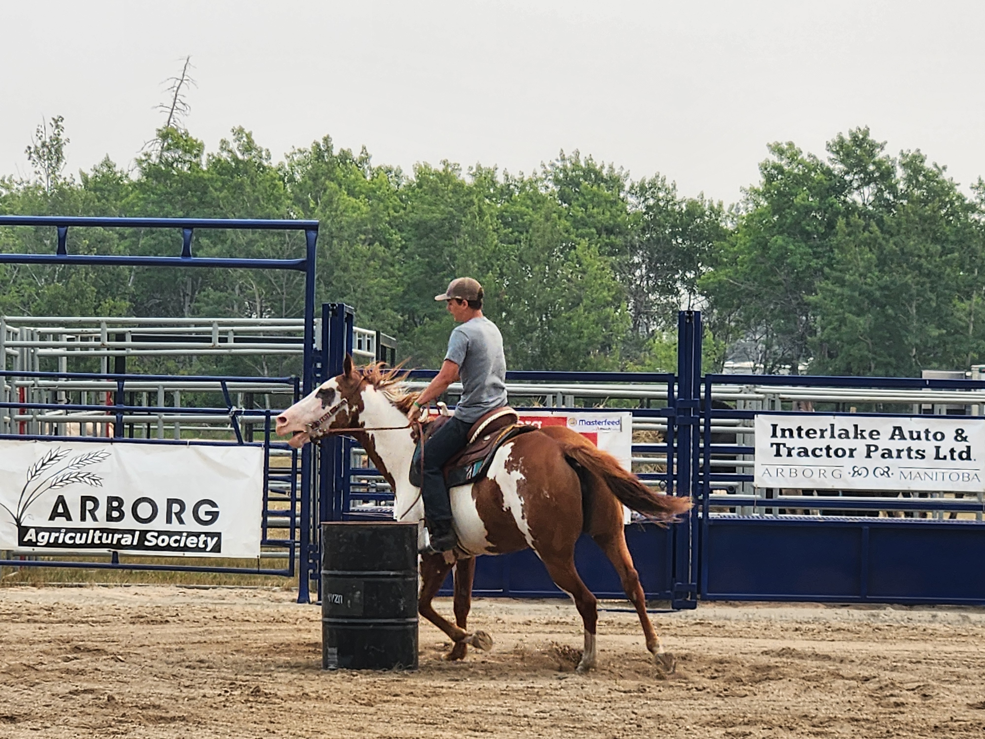 Burn n' Turn was a Morning delight to watch for families. PortageOnline/ Tristen Sokolosky