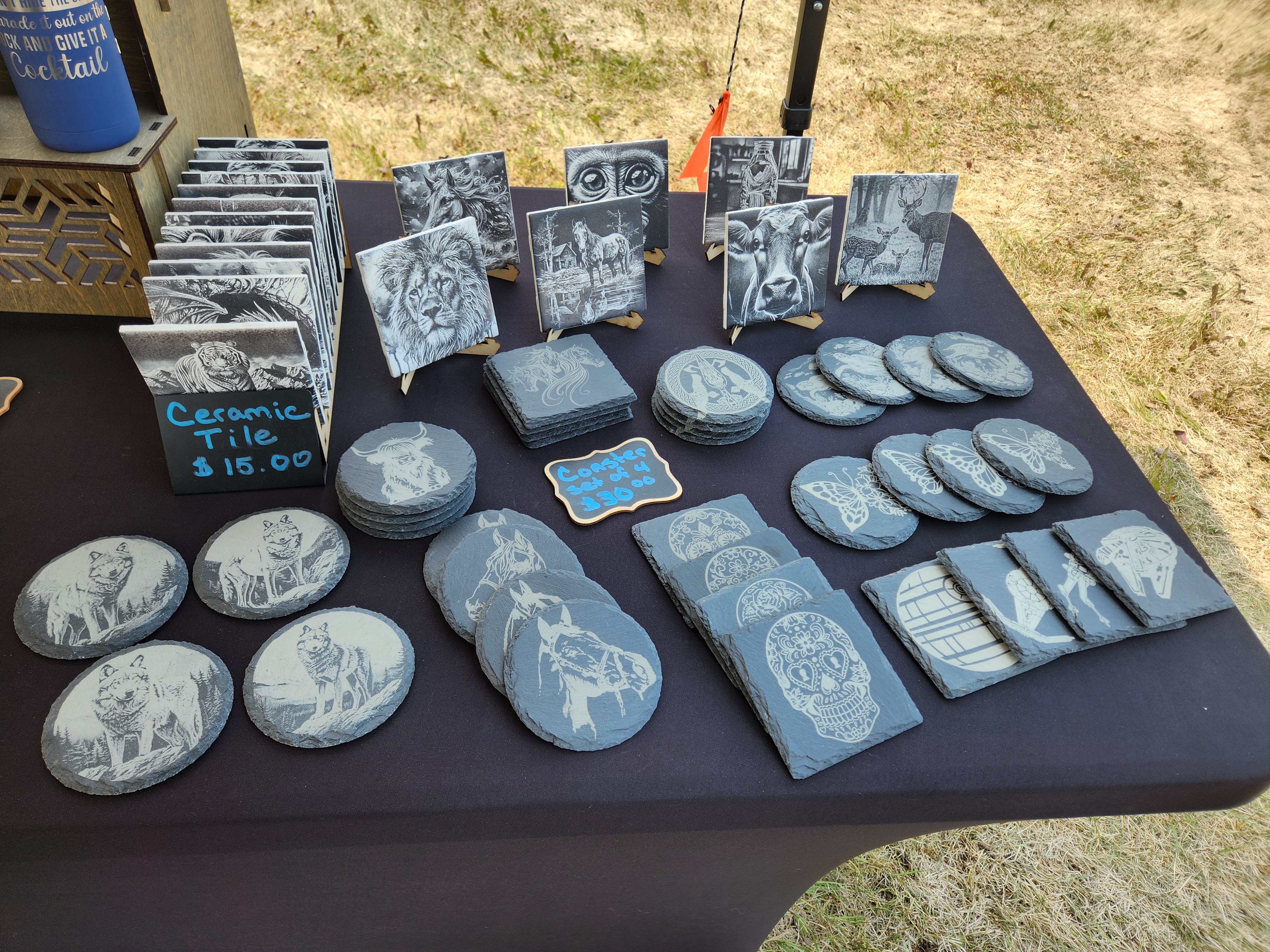 Vendors had a range of assortments of items and care products locally made. PortageOnline/ Tristen Sokolosky